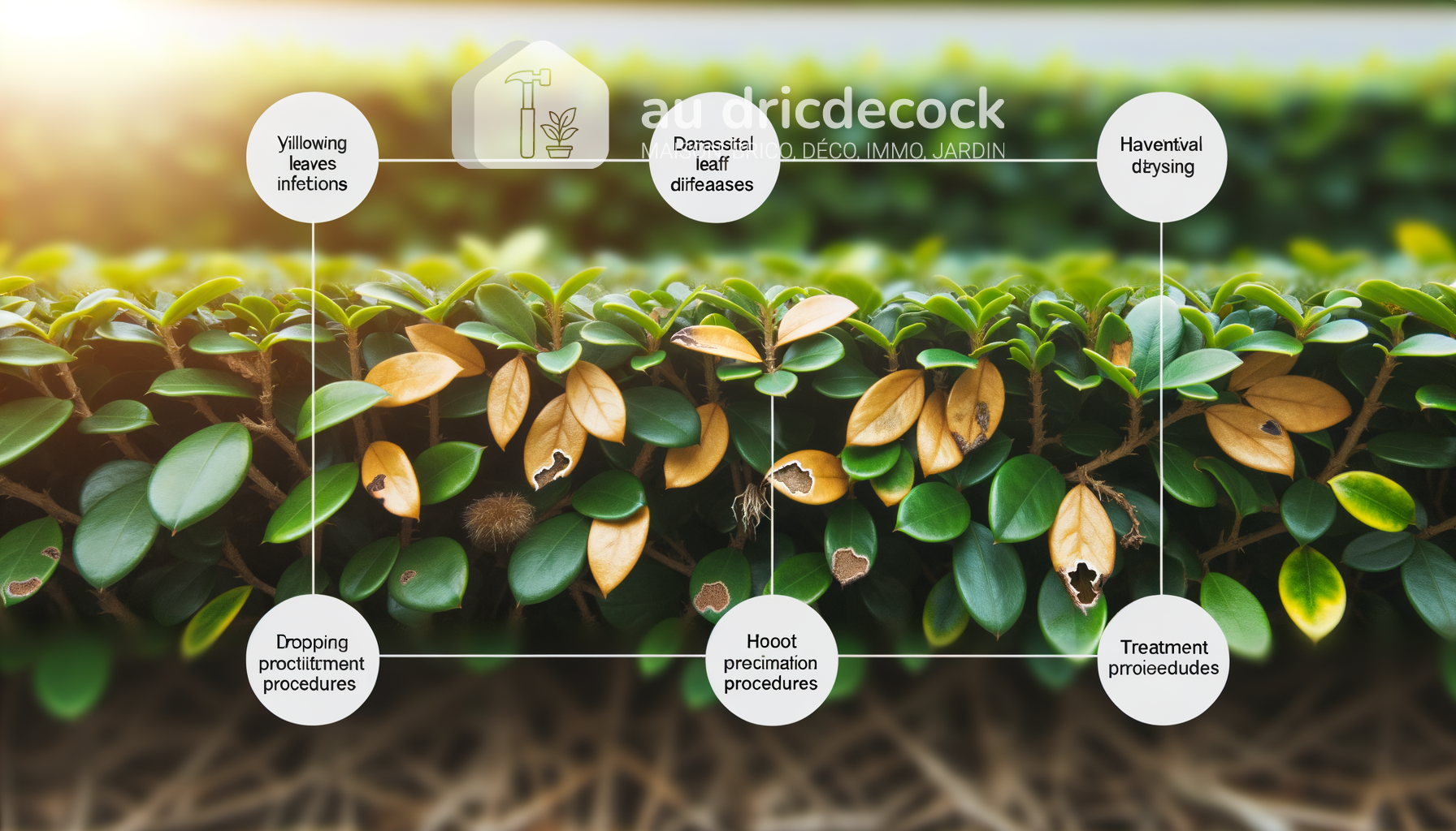 Haie de troène qui meurt : causes et solutions de sauvetage